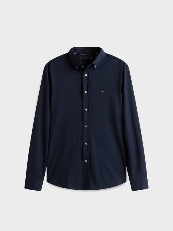 Tommy Hilfiger - Men's Performance Slim Shirt Desert Sky / XL