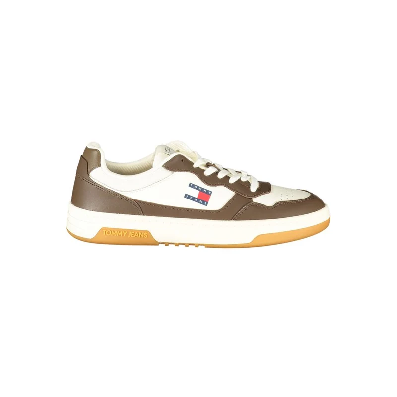Tommy Hilfiger White Polyurethane Men Sneaker EU46