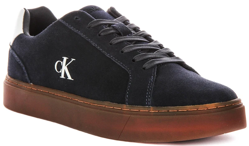 Calvin Klein Classic Cupsole Sneaker In Navy For Men 11 UK - 46 EU - 12 US / Navy