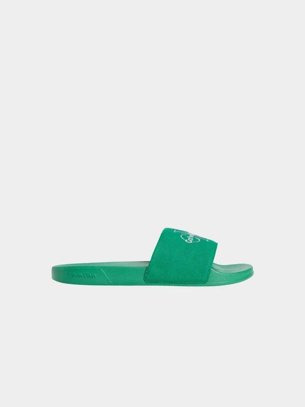 Calvin Klein Jeans - Men's Slide Slippers Dark Green / 46