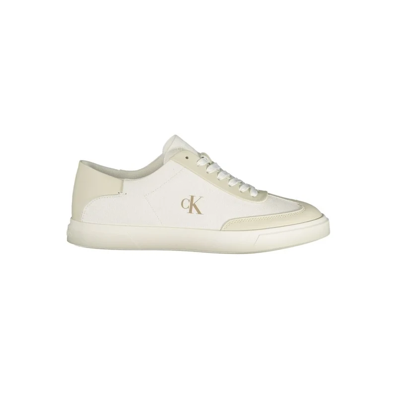 Calvin Klein Bianco Polyester Woman Sneaker EU41/US11