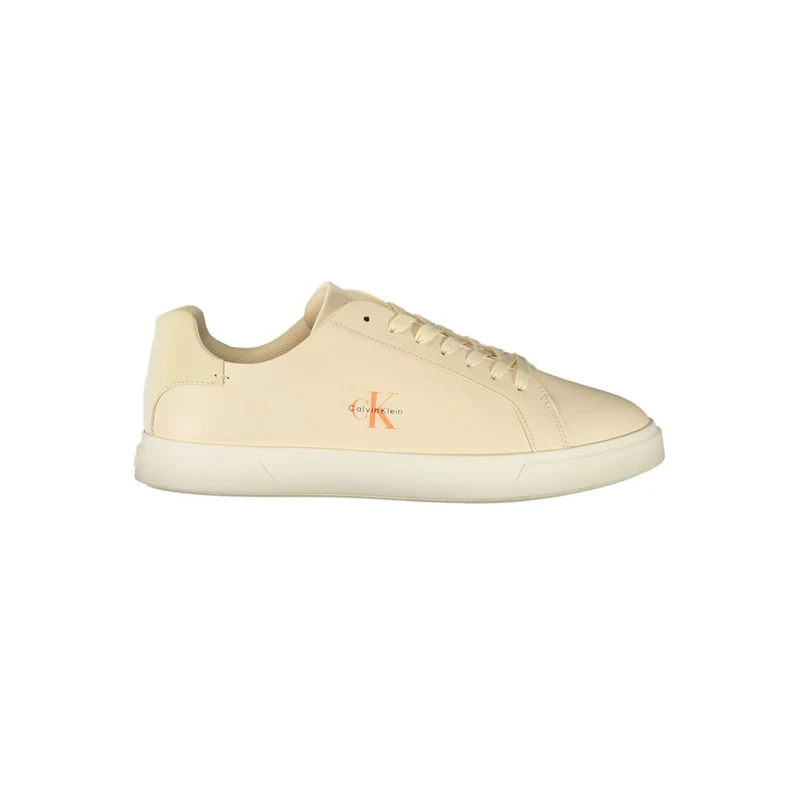 Calvin Klein Beige Polyurethane Women's Sneaker EU41/US11