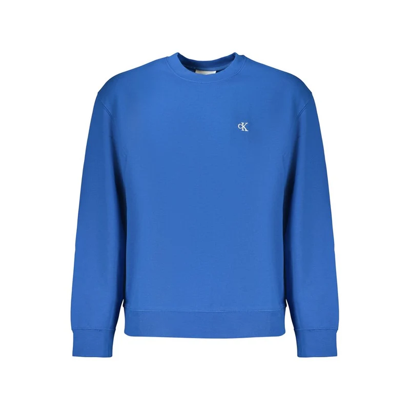 Calvin Klein Blue Cotton Men's Sweatshirt 3XL
