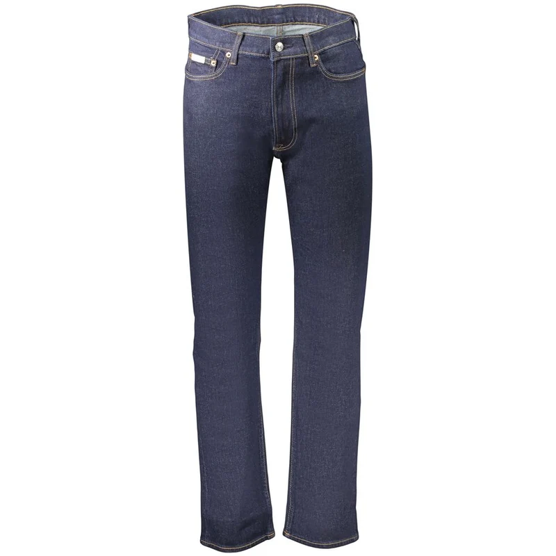 Calvin Klein Blue Cotton Men's Jean Crafted for Elegance and Comfort W29 | L32