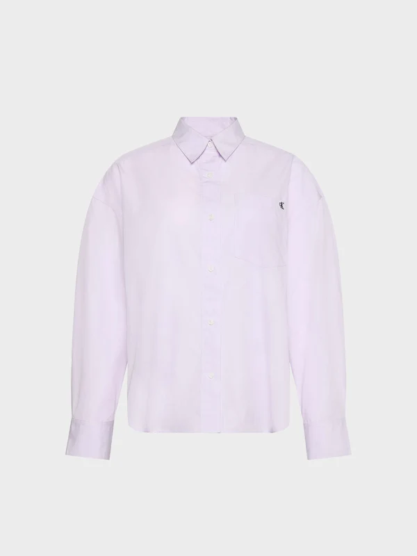 Calvin Klein Jeans - Women's Shirt Relaxed Fit Light Purple / L