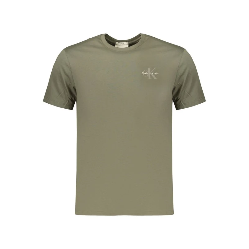 Calvin Klein Green Cotton Men's T-Shirt XL