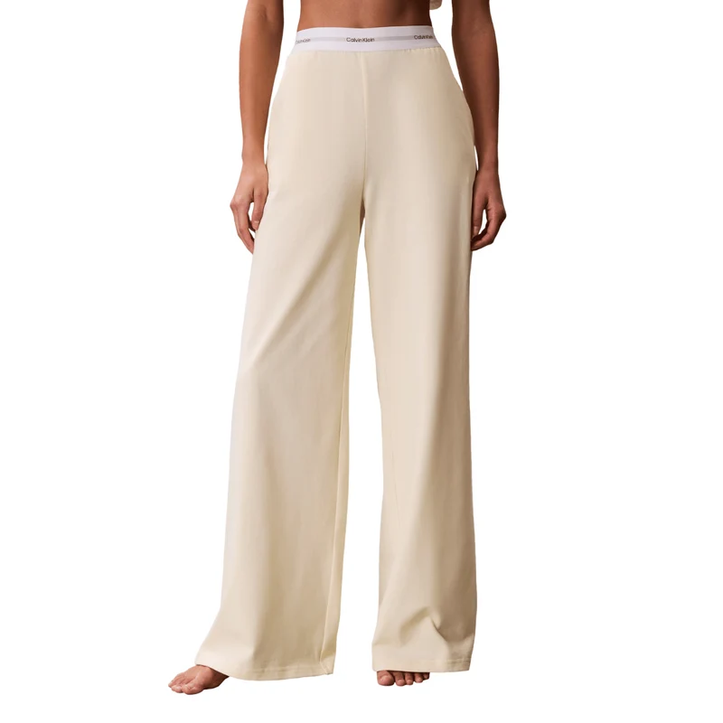 Calvin Klein Logo pajama pants, yellow Pear Sorbet / M