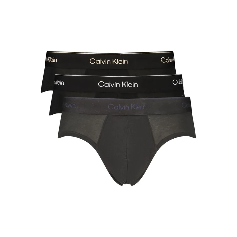 Calvin Klein Black Cotton Men Brief S