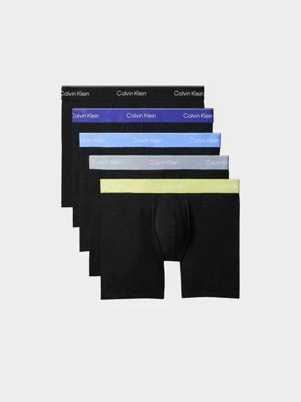 Calvin Klein - Men's Pack Of 5 Boxer Briefs Black / Multi / M