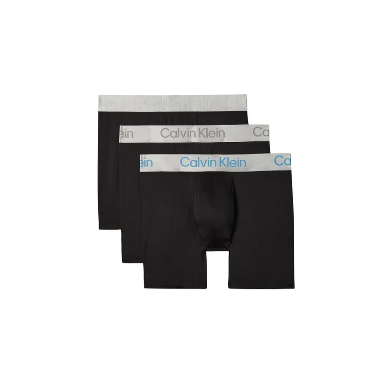 Calvin Klein Underwear Black And White Recycled Polyester Boxers IT42 | XS