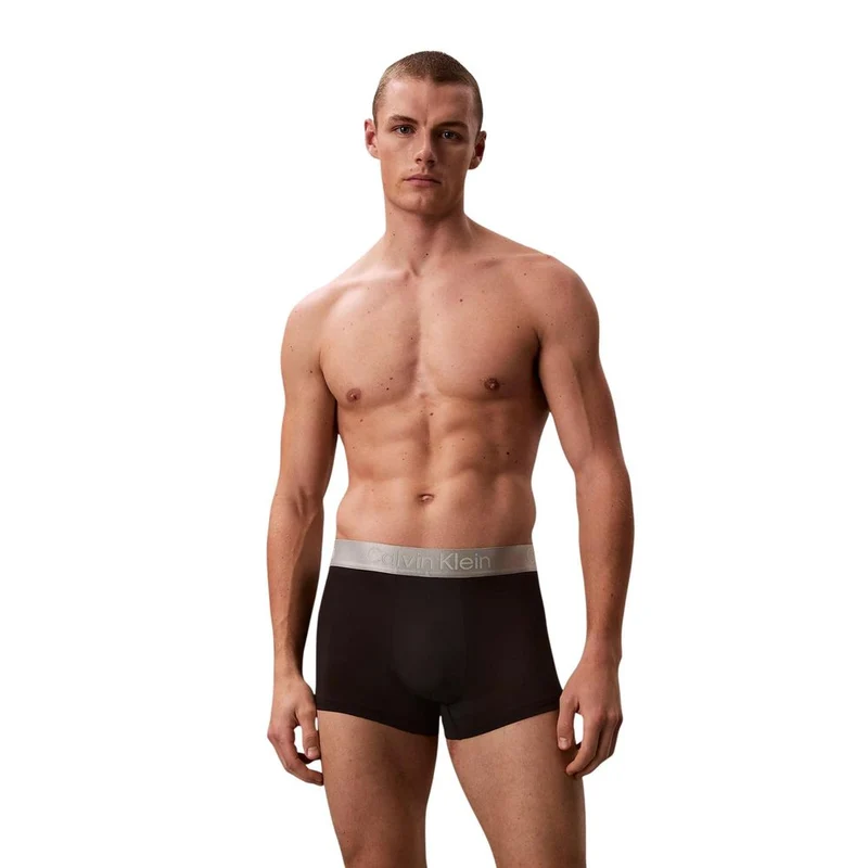 Calvin Klein Underwear Black And White Recycled Polyester Boxers IT46 | M