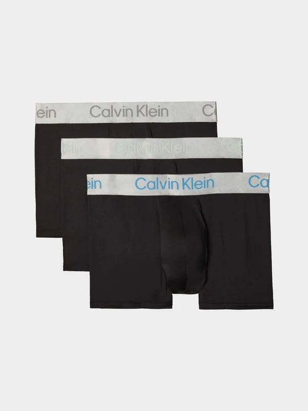 Calvin Klein - Men's Set Of 3 Boxers Black / XXL
