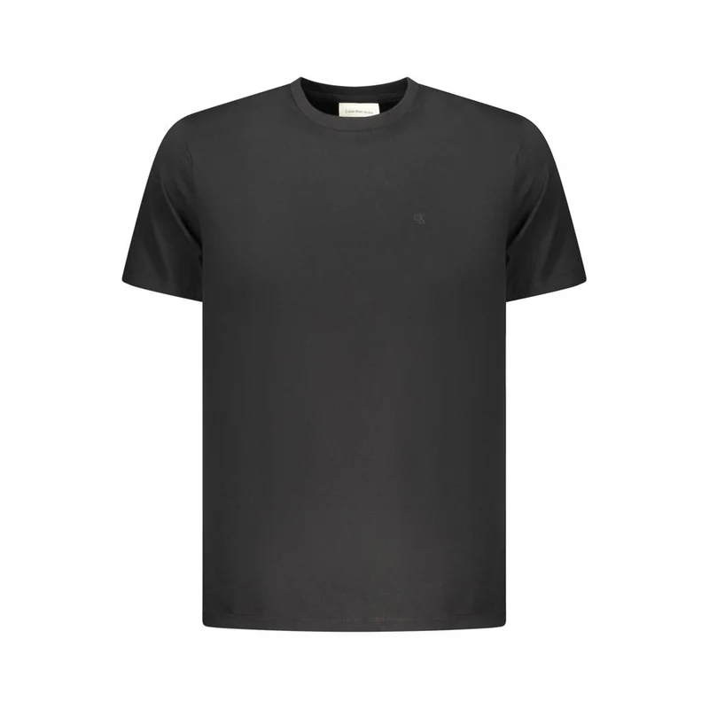 Calvin Klein Black Cotton Men T-Shirt XL