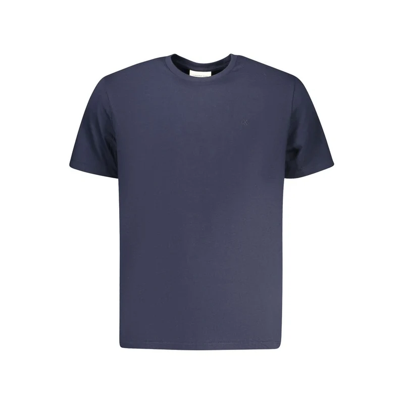 Calvin Klein Blue Cotton Men's T-Shirt M