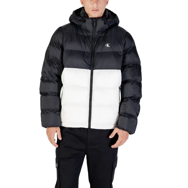Calvin Klein Jeans Cream Polyamide Full-Length Jacket IT54 | XXL