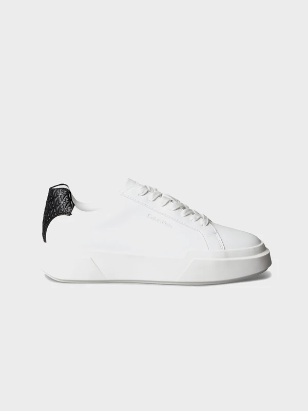 Calvin Klein Jeans - Women's Sneakers Chunky Cupsole Laceup Bright white/Black / 40