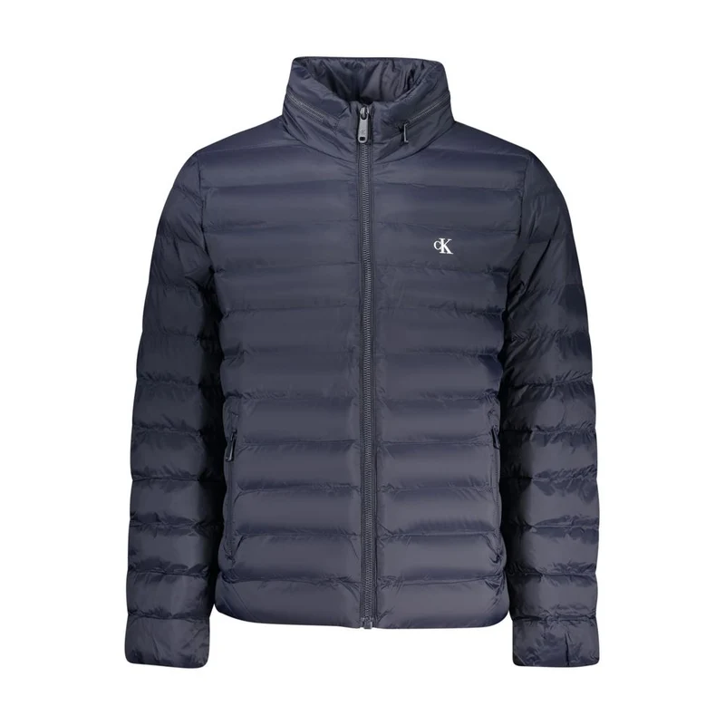 Calvin Klein Blu Poliammide Men's Jacket XXL