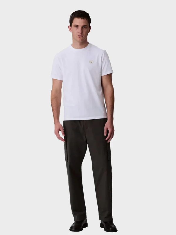Calvin Klein Jeans - Men's Pull On Cotton Cargo Pants Olive / S