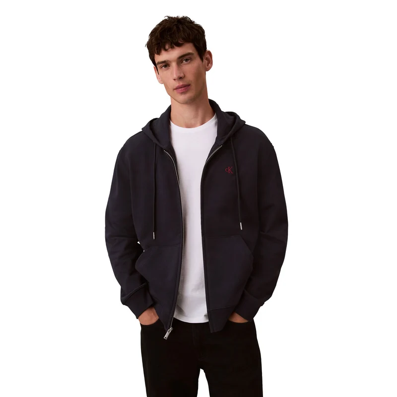 Felpa Uomo Calvin Klein Monogram Nero S
