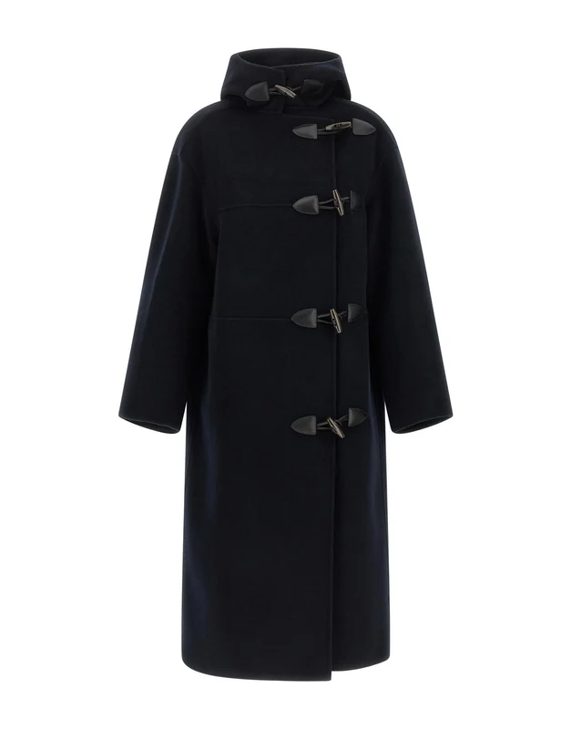 Rohe Duffle Reversible Coat With Alamari 34