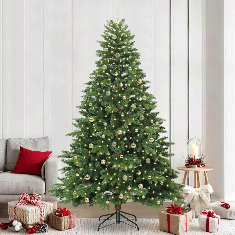 Kunstkerstboom 240 cm groen met 300 LED