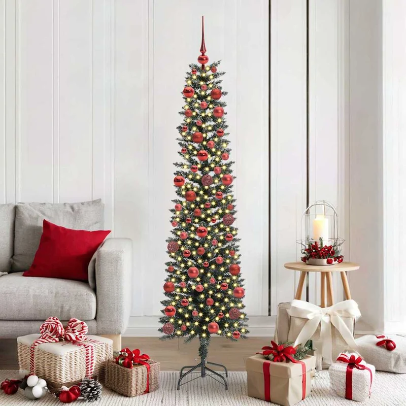 Kunstkerstboom 180 cm groen met 300 LED