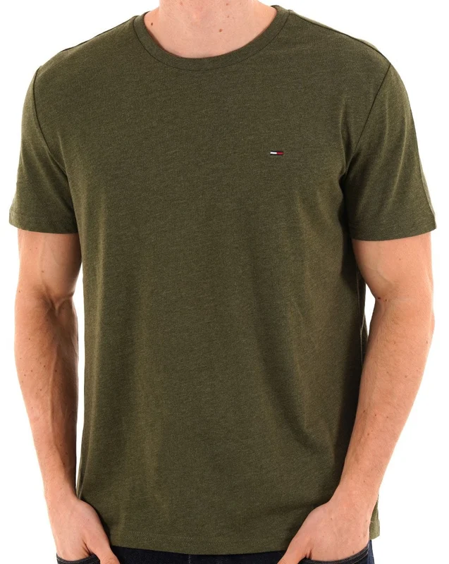 Tommy Jeans Jaspe T Shirt Dark Greenery 3XL