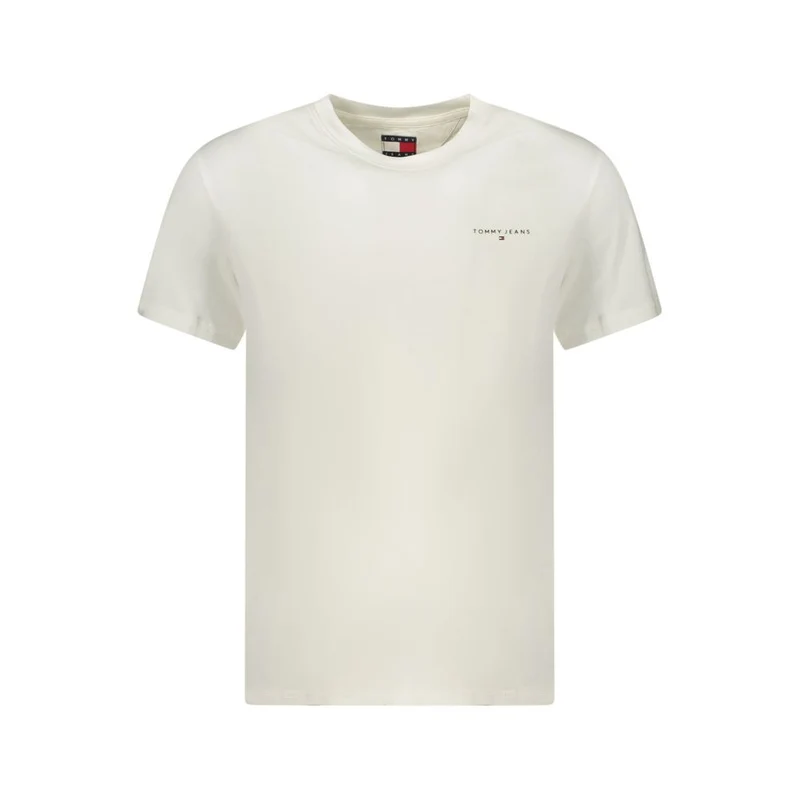Tommy Hilfiger White Cotton Men's T-Shirt 3XL