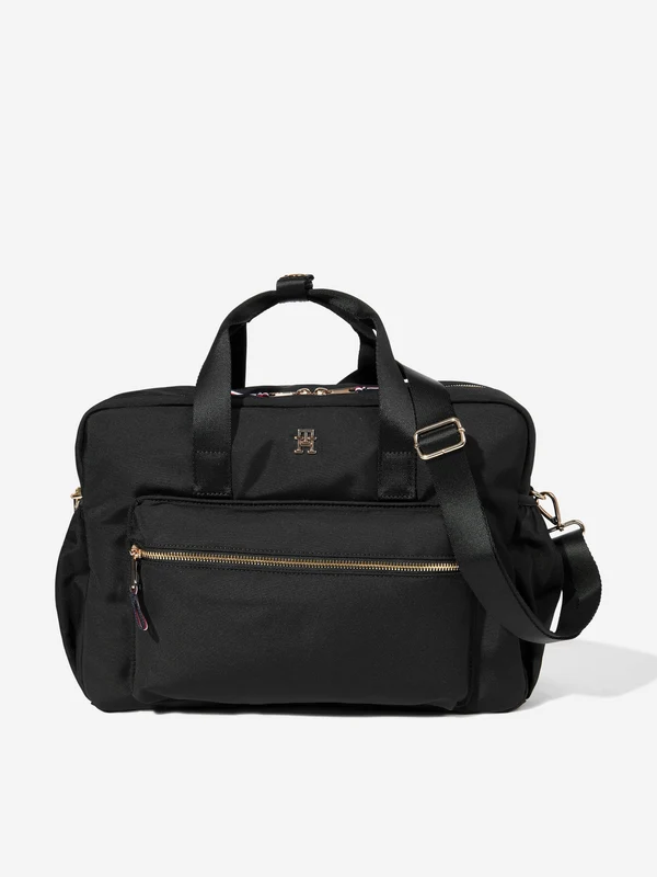 Tommy Hilfiger Baby TH Essential Changing Bag in Black (37cm) Black / One size