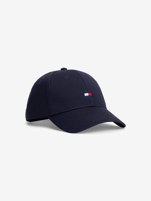 Tommy Hilfiger Kids Small Flag Cap in Navy Navy / L - XL (54 CM - 56 CM)