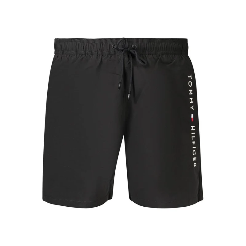 Tommy Hilfiger Black Polyester Men's Swimwear S