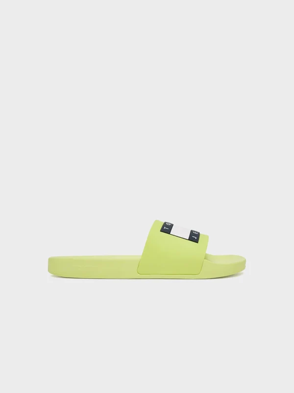 Tommy Hilfiger Jeans - Men's Pool Slide Essential Neon Green / 41