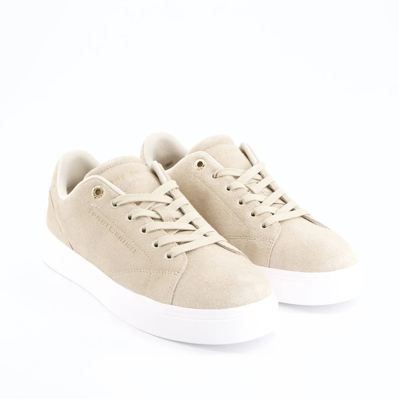 HILFIGER TH FEMININE CUPSOLE SUEDE · Schnürschuhe 38