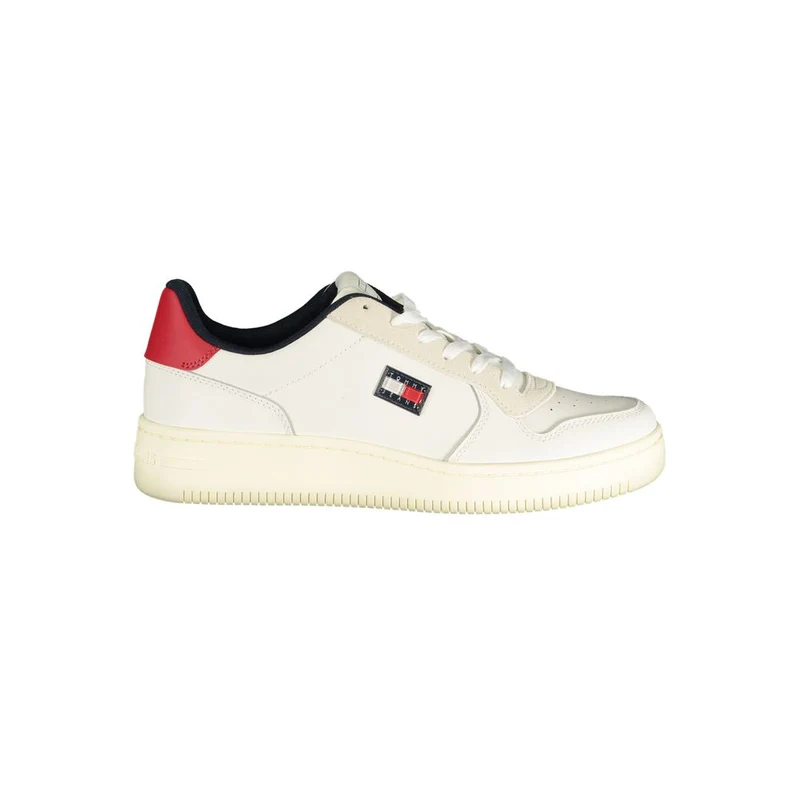 Tommy Hilfiger Bianco Polyurethane Men Sneaker EU43/US10