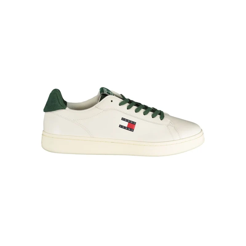 Tommy Hilfiger Bianco Polyurethane Men Sneaker EU46