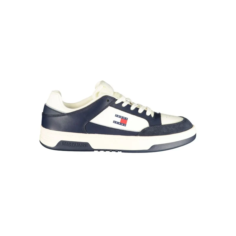 Tommy Hilfiger Bianco Polyurethane Men Sneaker EU41/US8