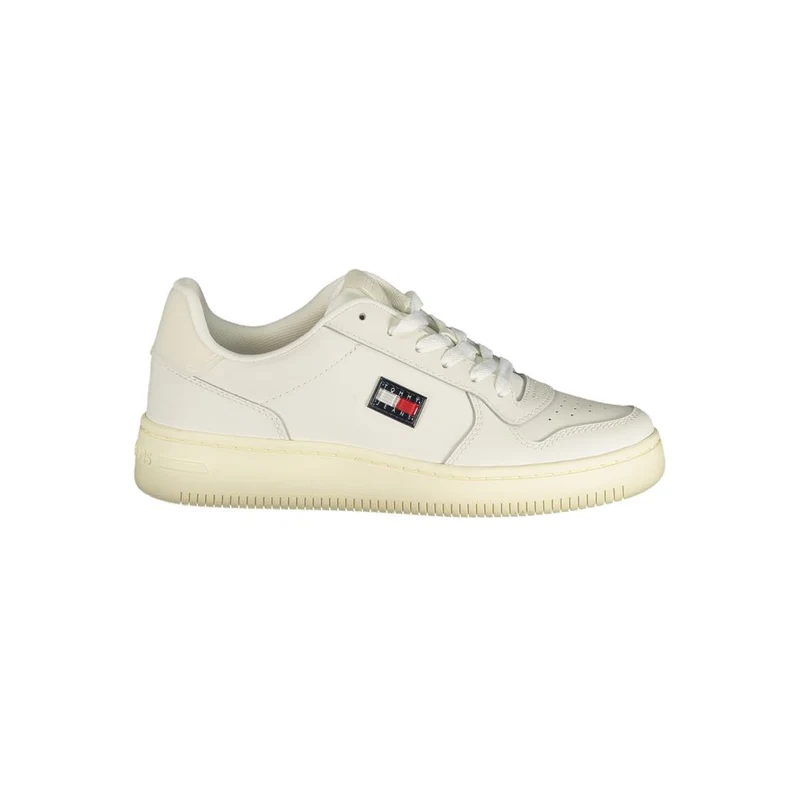Tommy Hilfiger Bianco Polyurethane Women Sneaker EU41/US11
