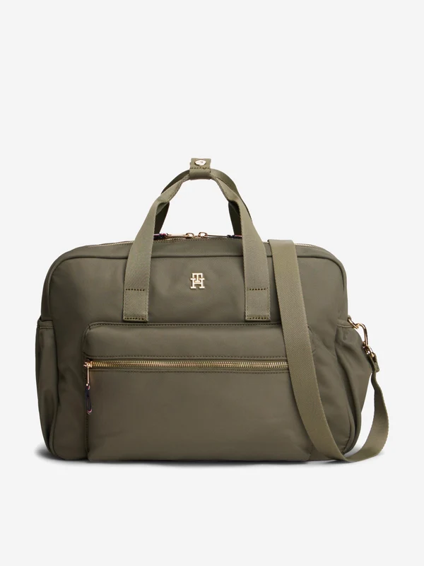 Tommy Hilfiger Baby TH Essential Changing Bag in Green (42cm) Khaki / One size