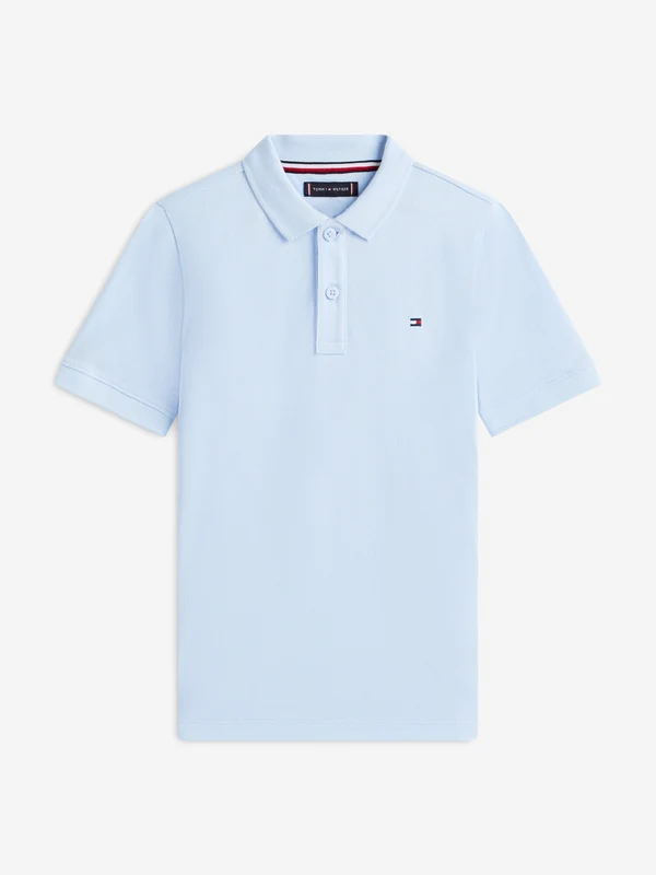 Tommy Hilfiger Boys Flag Polo Shirt in Blue Navy / 12 Yrs