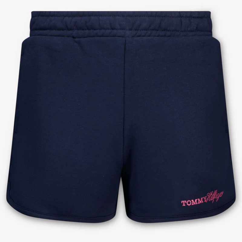 Tommy Hilfiger Kinder Meisjes Shorts In Navy 6 Jaar