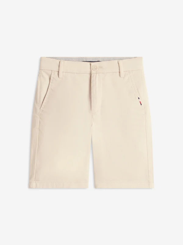 Tommy Hilfiger Boys 1985 Chino Shorts in Beige Beige / 12 Yrs