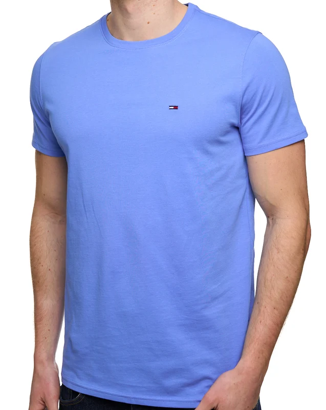 Tommy Jeans Slim Fit T Shirt Blue Twilight S