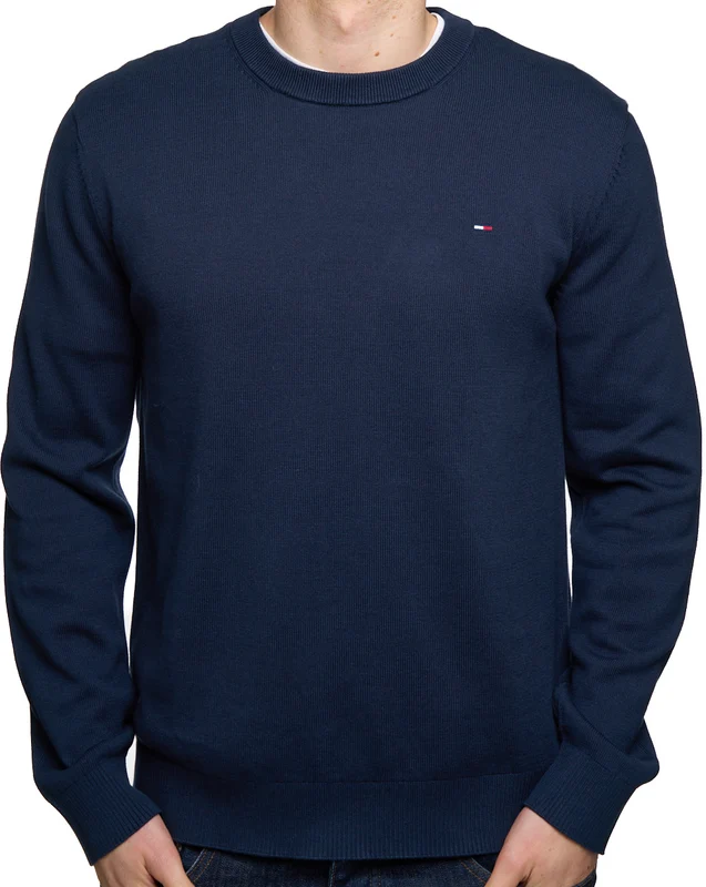 Tommy Jeans Flag Lightweight Jumper Dark Navy 3XL