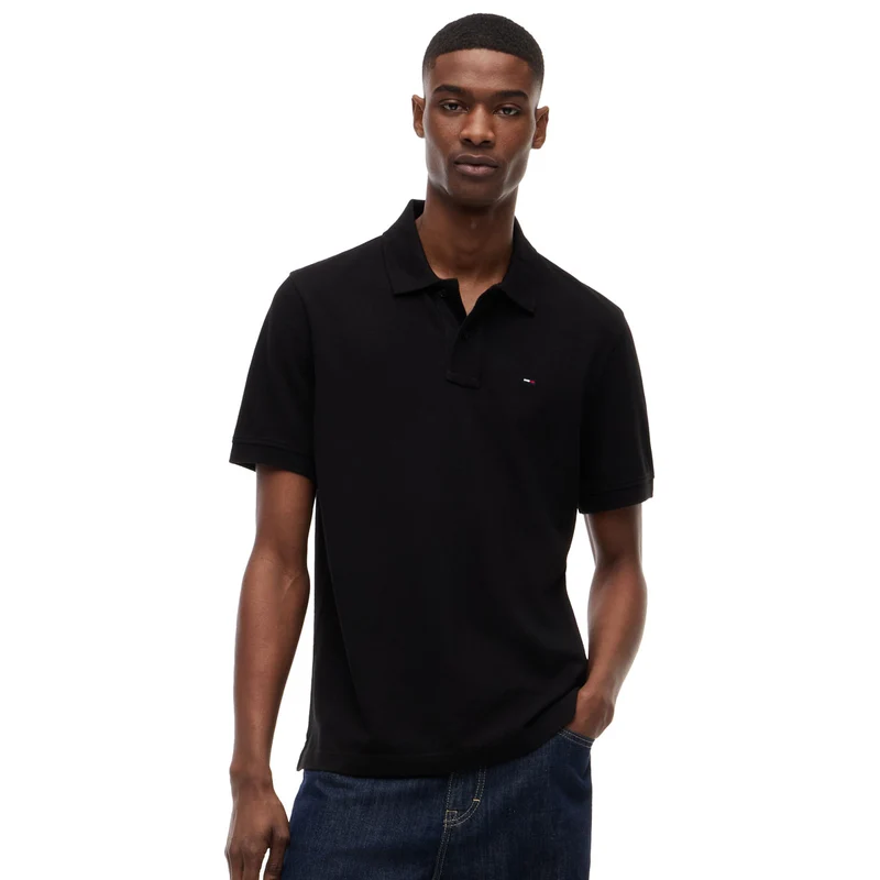 Polo Uomo Tommy Jeans TJM Nero XXL