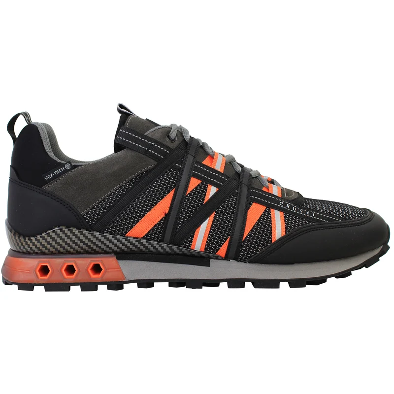 Cruyff Fearia Hex-Tech Mens Black Trainers 12