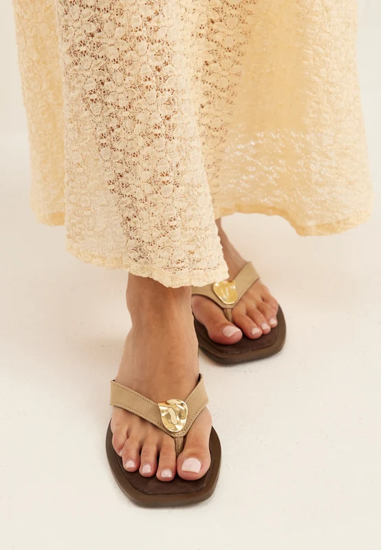 Meira Suede Sandal 36