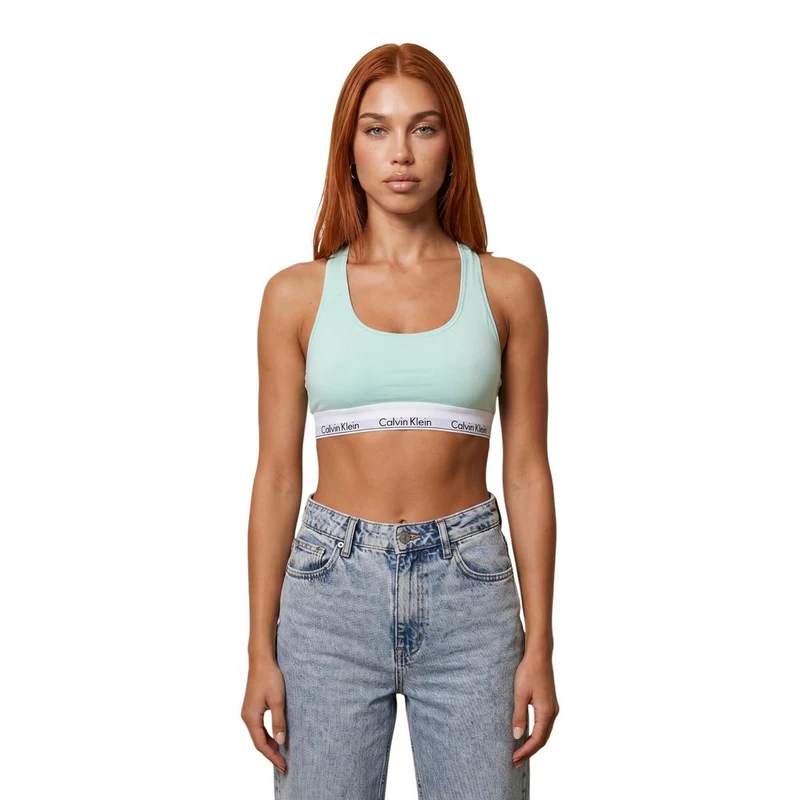 Calvin Klein Underwear Green Cotton Bra IT42|M
