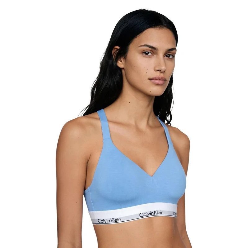 Calvin Klein Underwear Blue Cotton Bra IT44|L