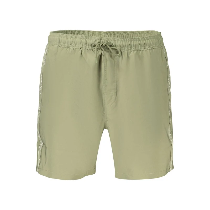 Calvin Klein Green Polyester Men's Swim Short S
