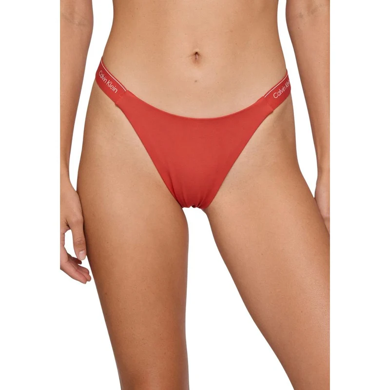 Calvin Klein Jeans Orange Recycled Polyester Bikini XL